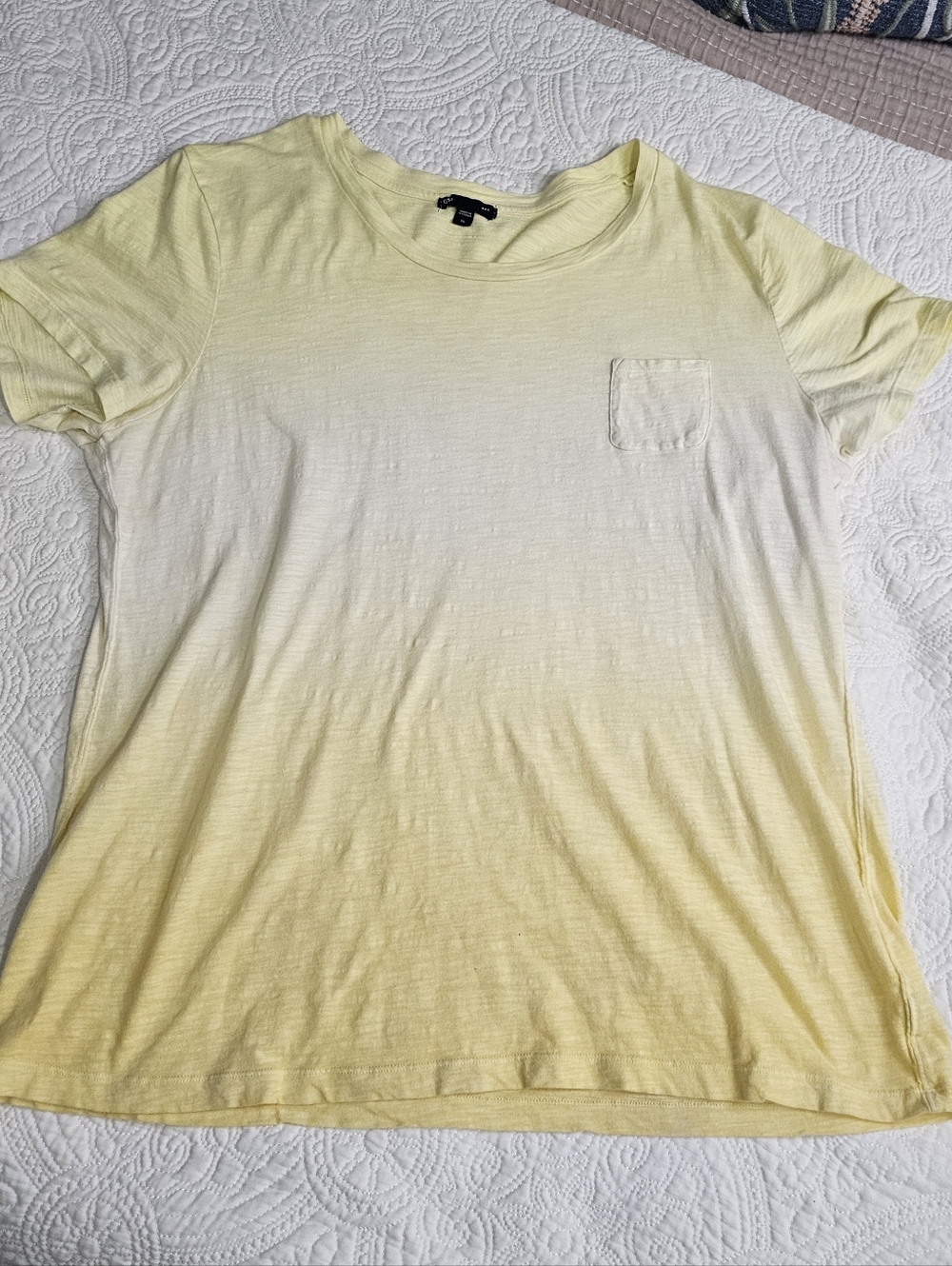 Gap Womes Xl Tri Color Tshirt